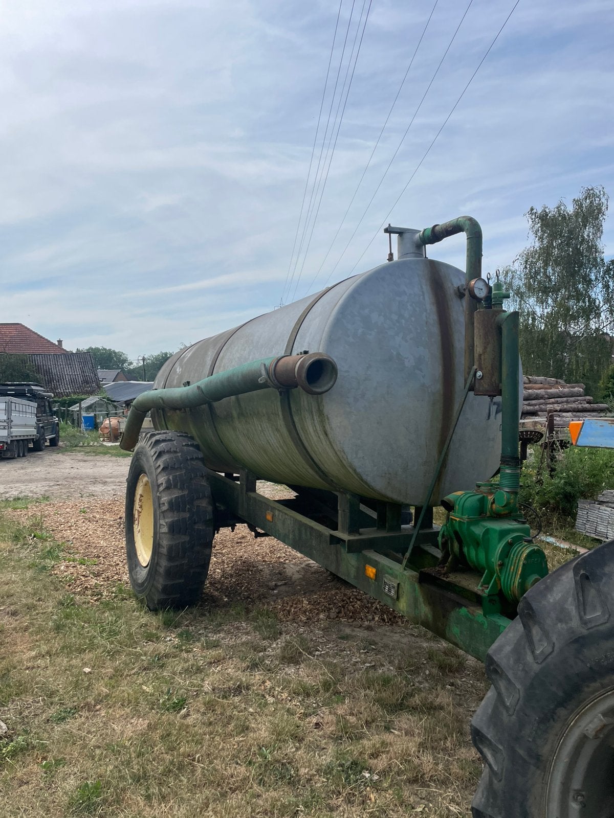 Beerton, watertank, mesttank, Enlèvement