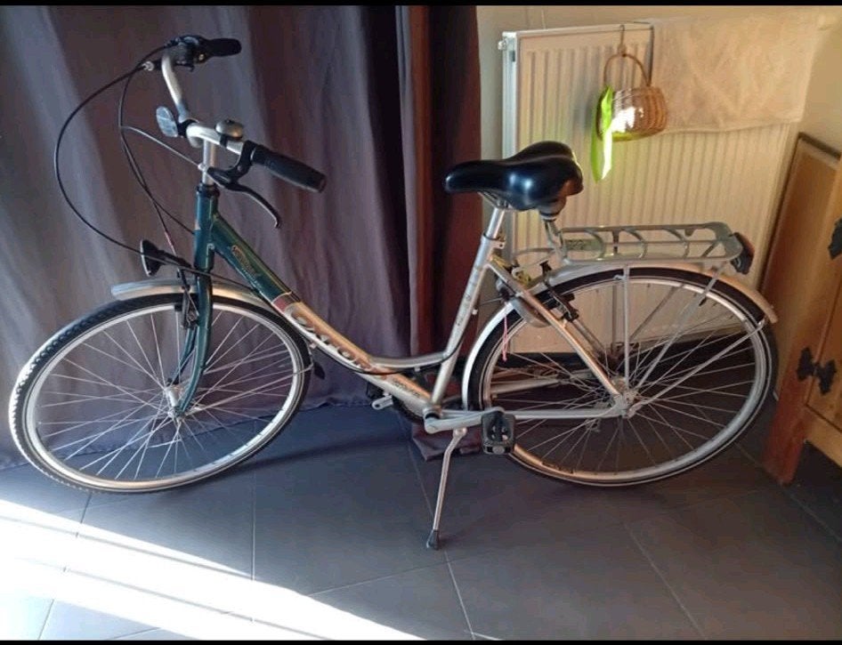 Oxford degelijke damesfiets, Fietsen en Brommers, Versnellingen, Zo goed als nieuw, Schijfrem, Ophalen