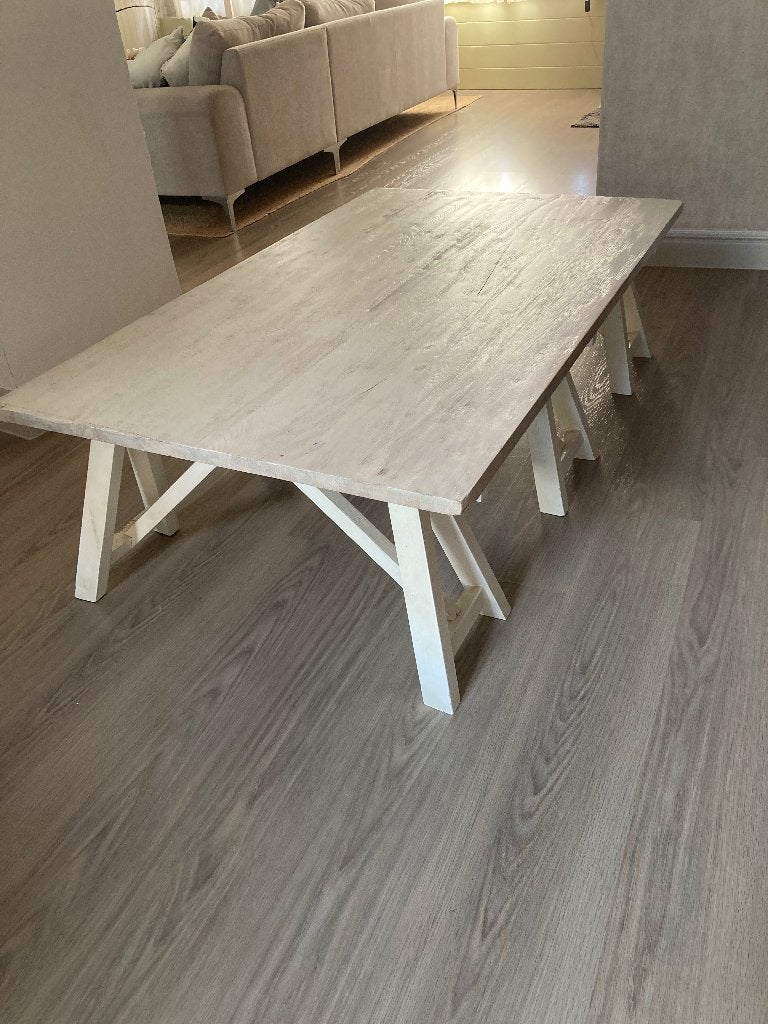Salontafel, Huis en Inrichting, Tafels | Salontafels, Ophalen, Gebruikt, 100 tot 150 cm, 50 tot 100 cm
