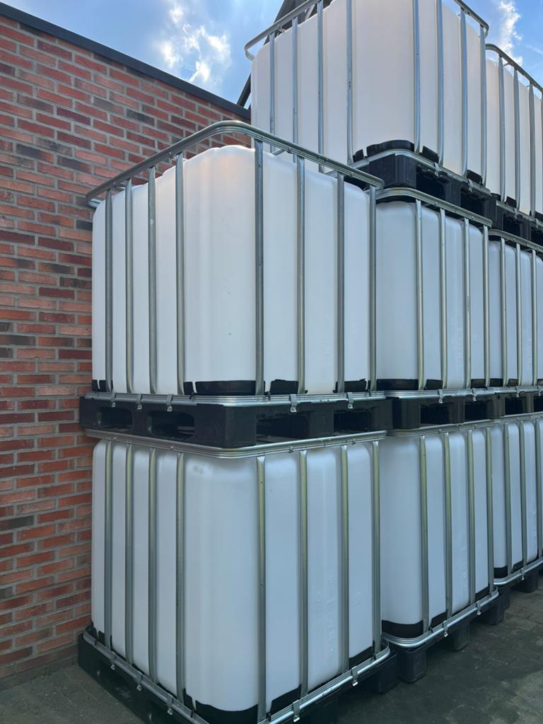 IBC Containers, Jardin & Terrasse, Barils de pluie, Comme neuf, Synthétique, Enlèvement