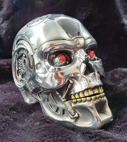 Terminator Box T 800 Skull of Motorhead decoratie beeld, Ophalen of Verzenden, Nieuw, Overige typen
