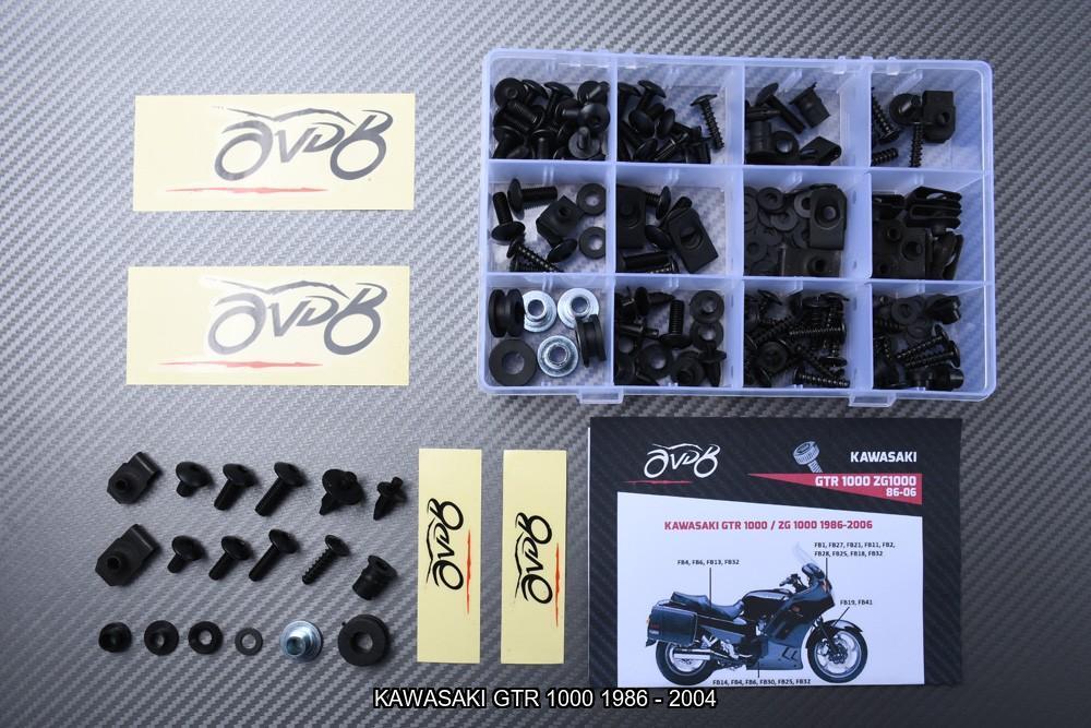 Kuip bouten set voor KAWASAKI GTR 1000 1986 - 2004, Motoren, Accessoires | Overige, Ophalen of Verzenden, Nieuw