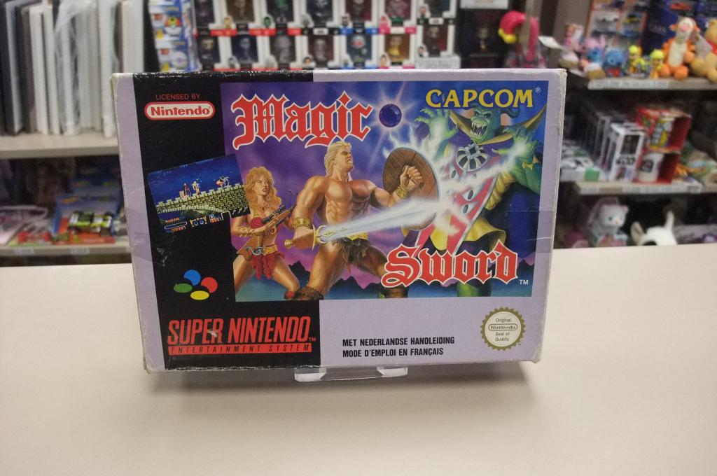 Magic Sword (cib) snes FAH, Games en Spelcomputers, Games | Nintendo Super NES, Gebruikt, 1 speler, Ophalen of Verzenden, Nvt