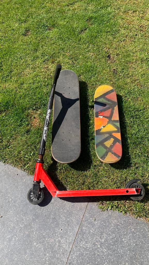 Skateboards en step, Fietsen en Brommers, Steps, Ophalen, Gebruikt, Gewone step