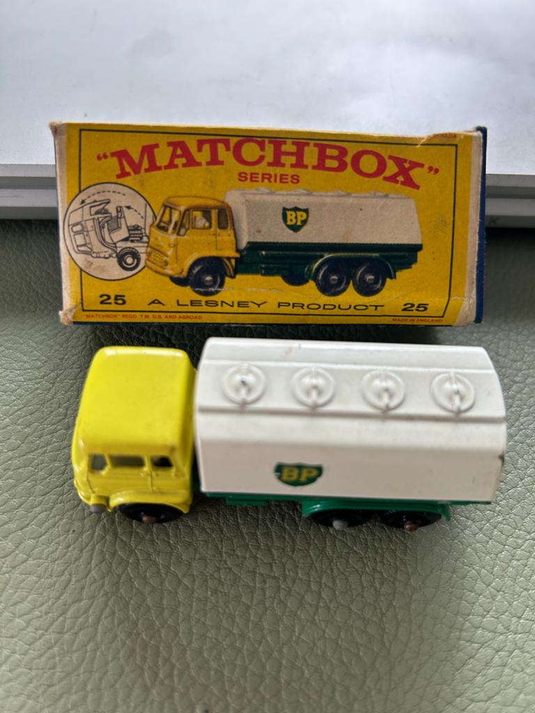 BP tanker Matchbox 25, Enlèvement ou Envoi