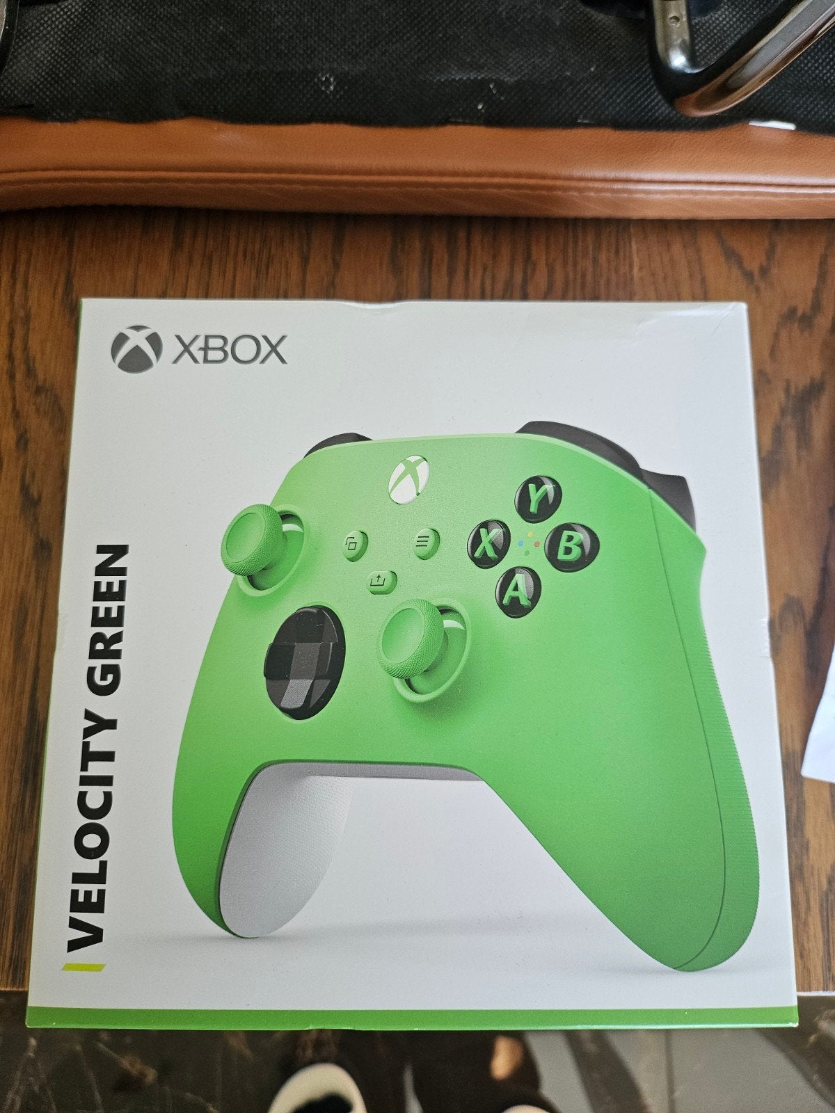 Manette Xbox Velocity Green, Consoles de jeu & Jeux vidéo, Sans fil, Comme neuf, Enlèvement, Xbox Original