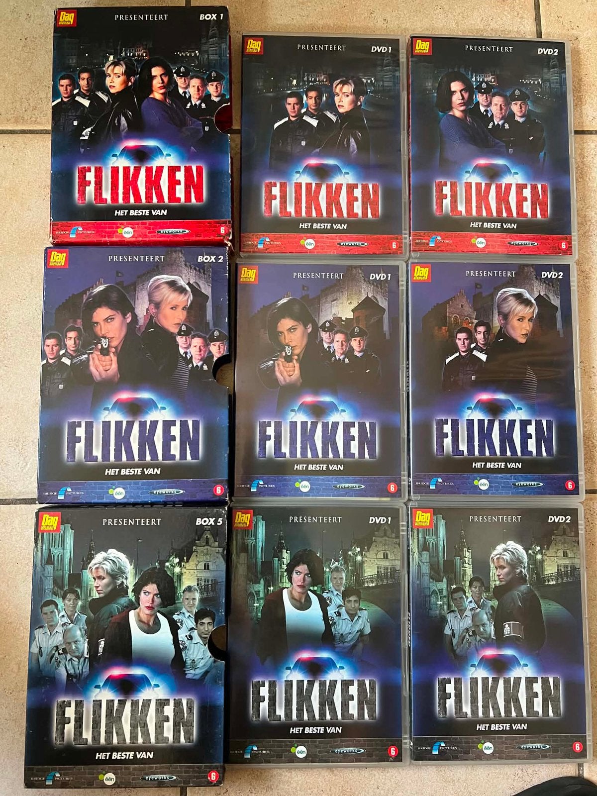 Flikken dvd’s, Cd's en Dvd's, Ophalen of Verzenden, Zo goed als nieuw