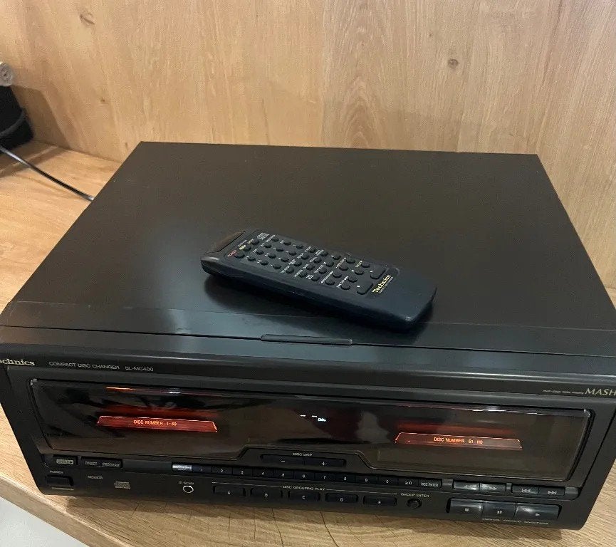 Technics SL-MC400, Ophalen of Verzenden, Gebruikt, Technics, Wisselaar