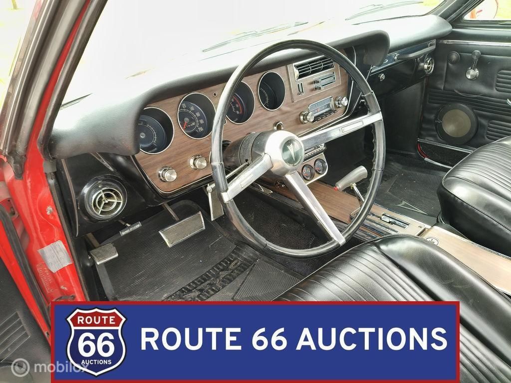 Pontiac GTO | 1967 | Route 66 Auctions, Auto's, Pontiac, Zwart, Bedrijf, Handgeschakeld