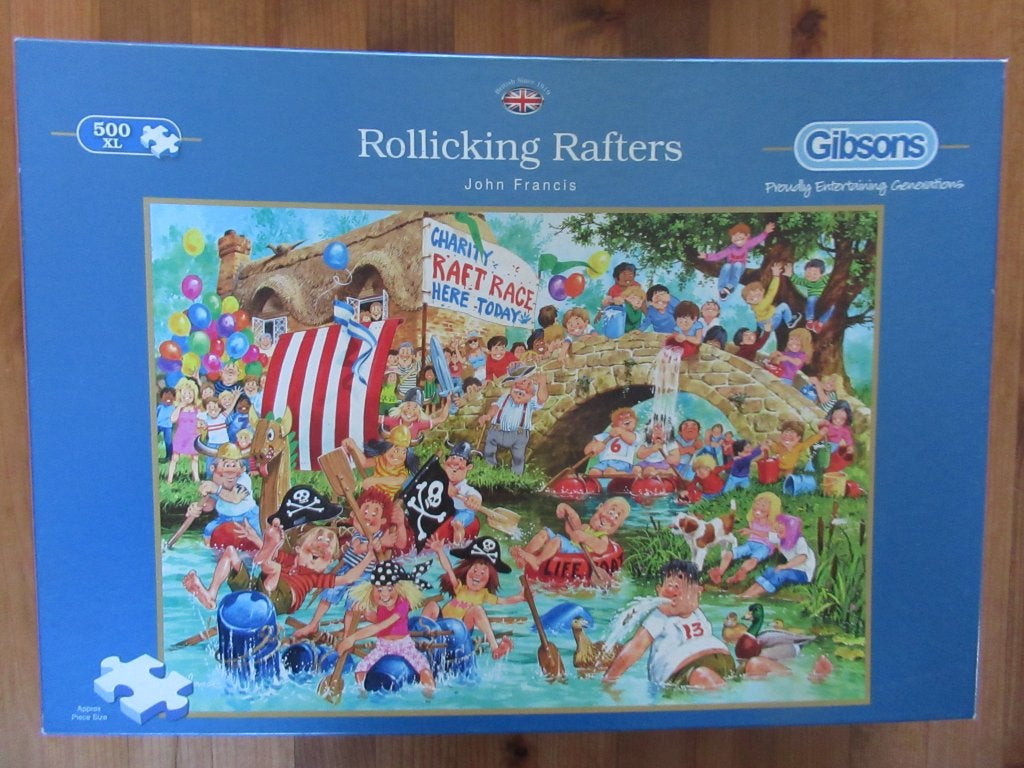 Leuke volledige puzzel van 500 stukjes, zo goed als nieuw, Hobby en Vrije tijd, Ophalen, 500 t/m 1500 stukjes, Zo goed als nieuw