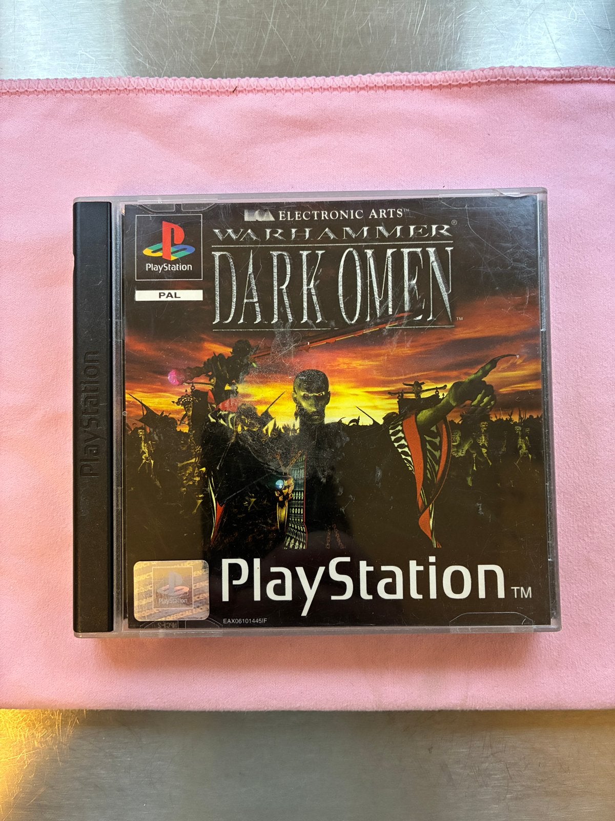 Warhammer Dark Omen PlayStation 1 - Strategie Game, Games en Spelcomputers, Games | Sony PlayStation 1, Verzenden, Zo goed als nieuw