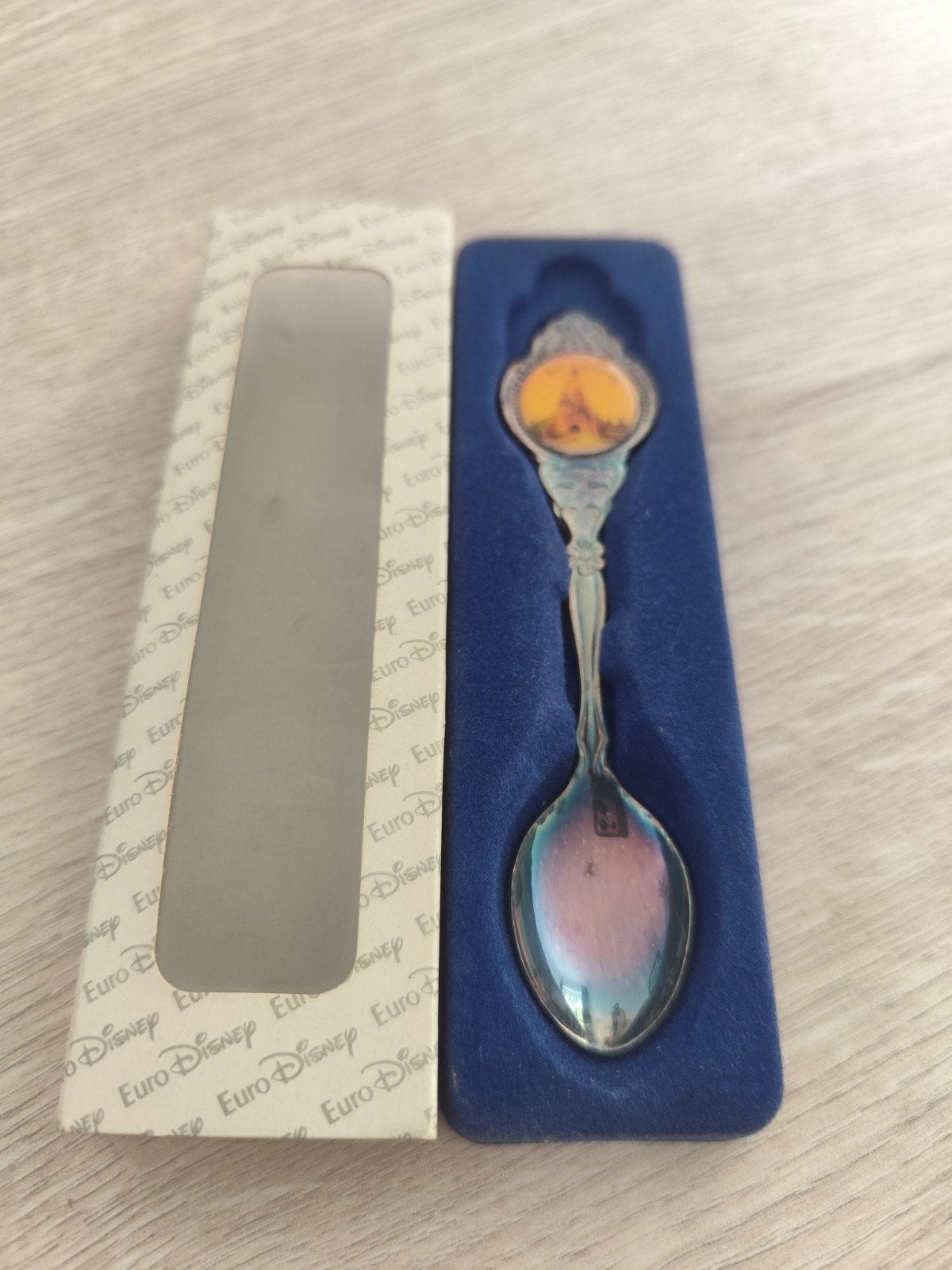 Cuillère de collection vintage Euro Disney, Enlèvement ou Envoi