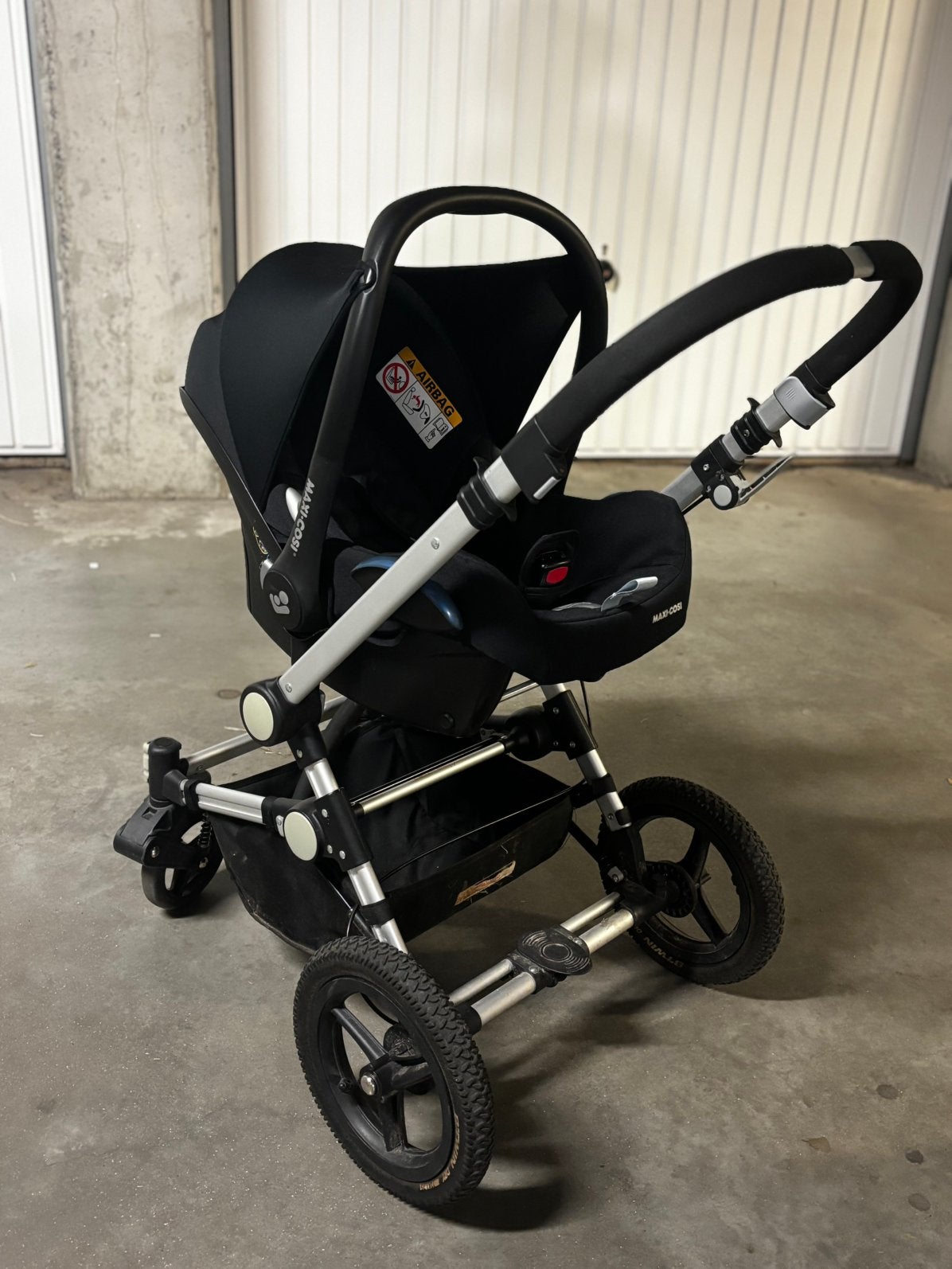 Pousette Trio, Avec siège auto, Autres marques, Enlèvement, Utilisé