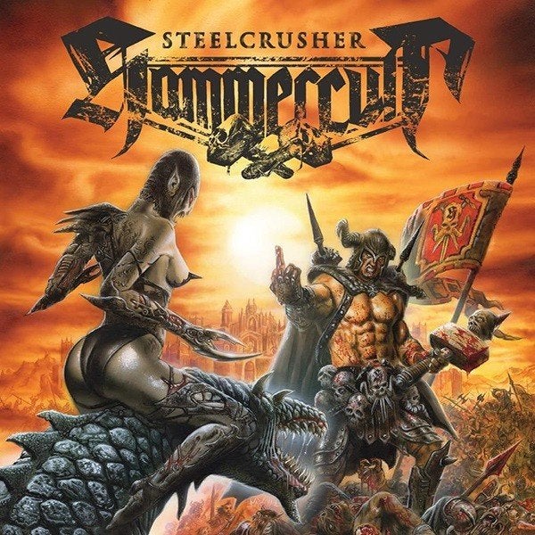 Hammercult 'Steelcrusher', Cd's en Dvd's, Cd's | Hardrock en Metal, Ophalen of Verzenden