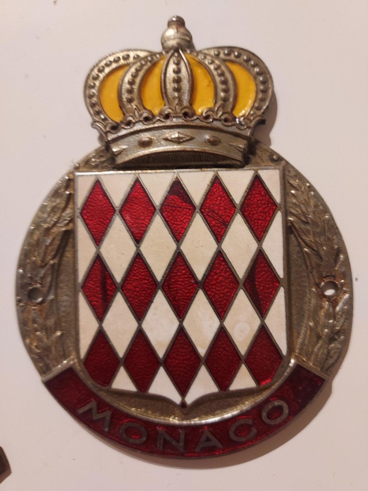 badge voiture ancien, Collections, Enlèvement ou Envoi