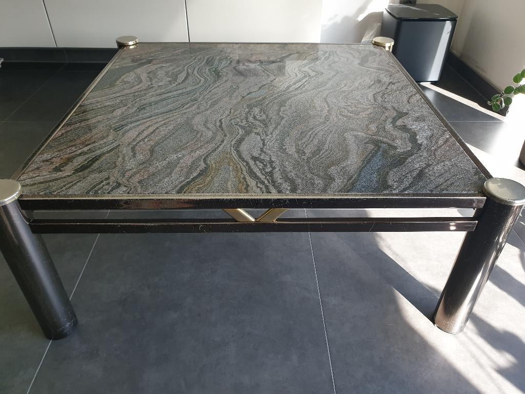 Fedam salontafel natuursteen, Ophalen, Gebruikt, 50 tot 100 cm, Overige materialen
