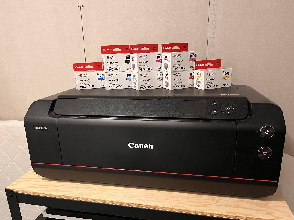Epson IMAGEPROGRAF PRO-1000, Ophalen, Fotoprinter, Kleur printen, Canon