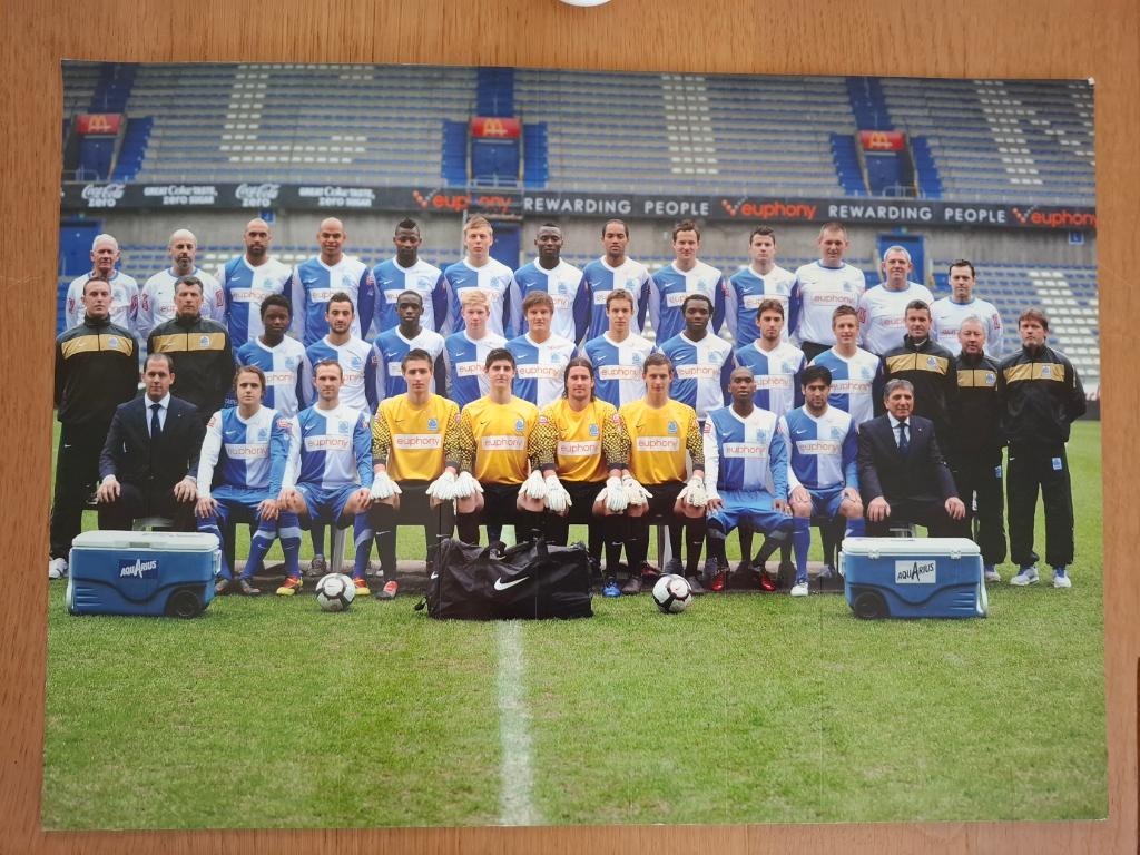 KRC Genk poster 2010-2011, Ophalen of Verzenden, Zo goed als nieuw, Poster, Plaatje of Sticker