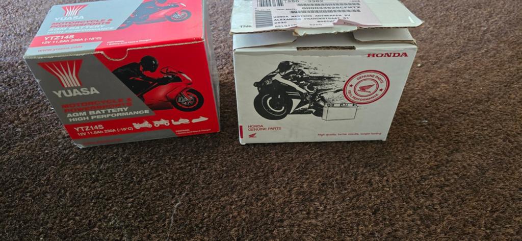 Motobatterijen, Enlèvement