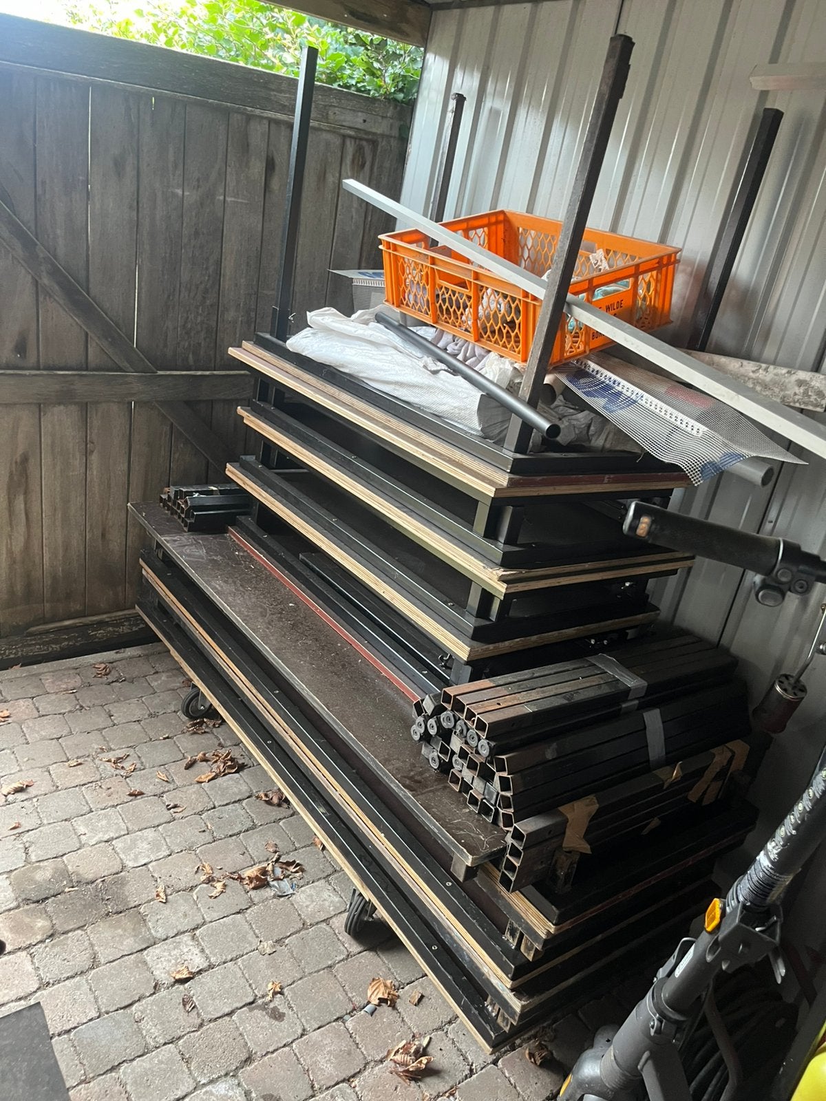 Tafels, Ophalen, Gebruikt