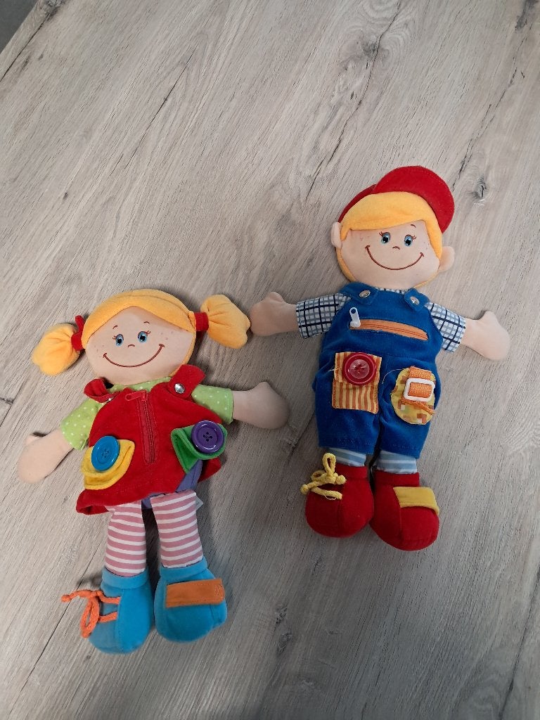 Small Foot - motoriek poppen, sluitingen oefenen, Ophalen, Gebruikt, Overige typen