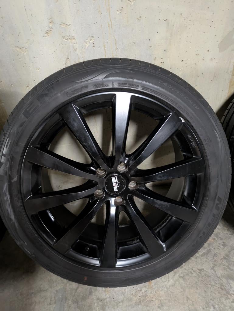 Pneus ete + Jantes 19’, Autos : Pièces & Accessoires, Pneus & Jantes, Pneu(s), Enlèvement
