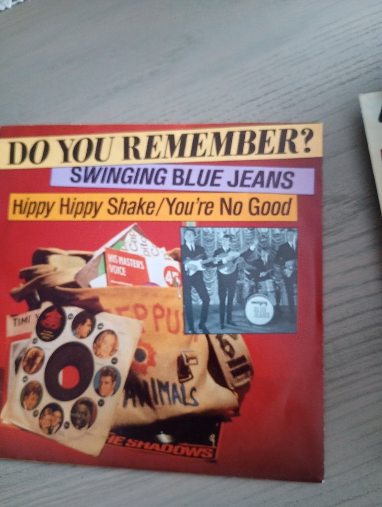 Swinging blue jeans - Hippy hippy shake, Gebruikt, 7 inch, Pop, Fotohoes