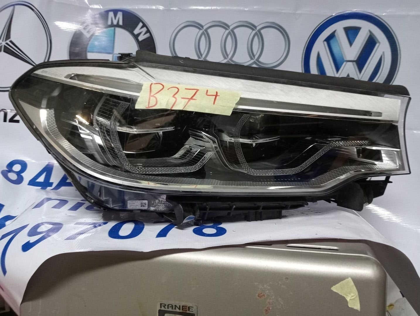 BMW 5 SERIE G30 G31 ADAPTIEVE LED KOPLAMP 8499122 ORIGINEEL, Auto-onderdelen, Gebruikt, -, -, Ophalen of Verzenden