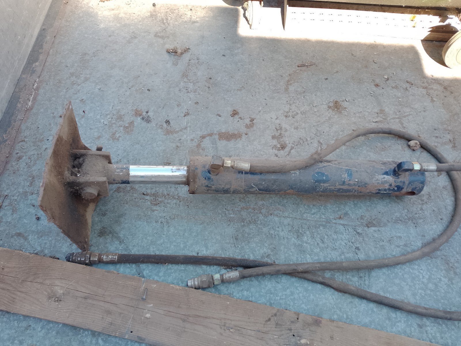 dubbelwerkende hydraulische cilinder, Ophalen, Akkerbouw