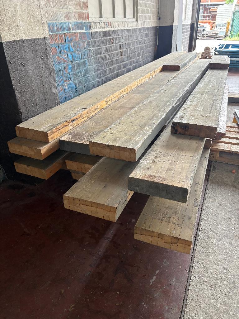 houten balken, Doe-het-zelf en Bouw, Ophalen