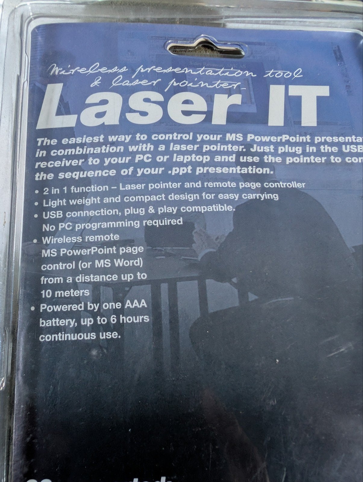 Pointe laser vintage, neuve dans son emballage 
 Laser It Po, Enlèvement ou Envoi