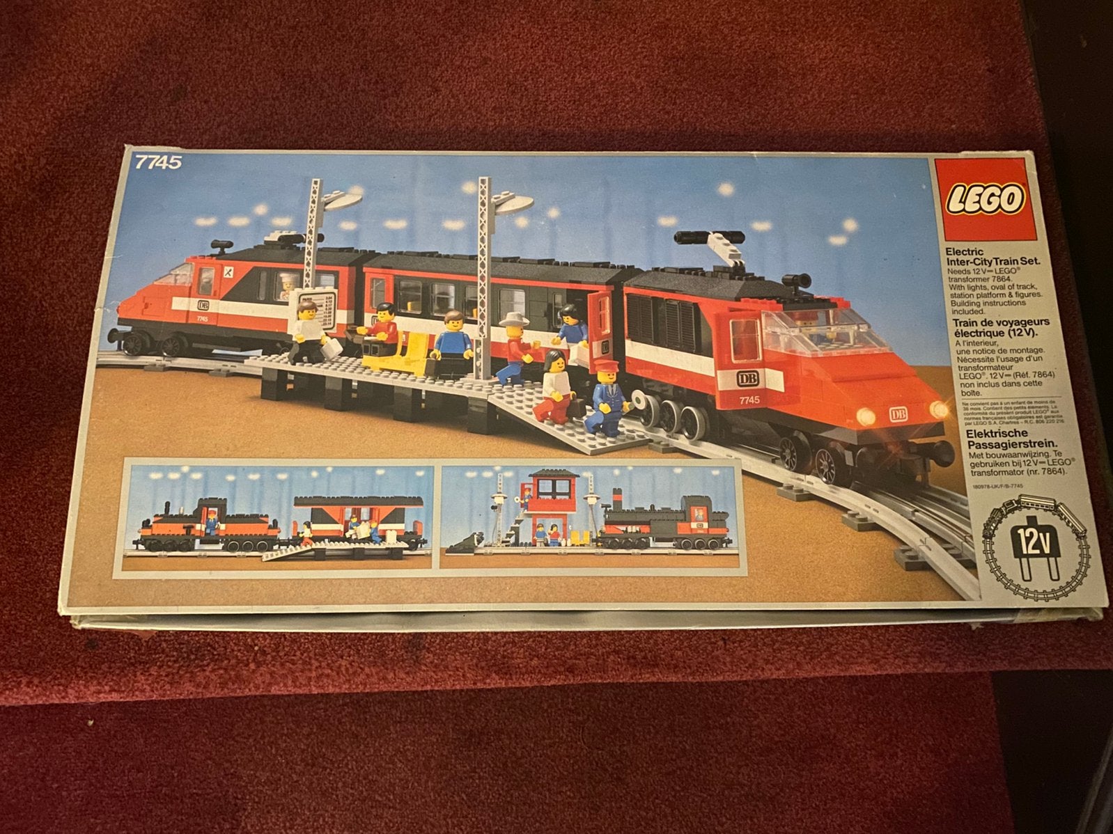 Lego 7745, train de voyageurs électrique, Enlèvement ou Envoi, Comme neuf, Lego