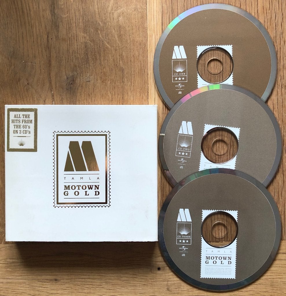 TAMLA MOTOWN GOLD - All the hits from the 60's ( 3CD ), Verzenden, Zo goed als nieuw, Soul, Digipak