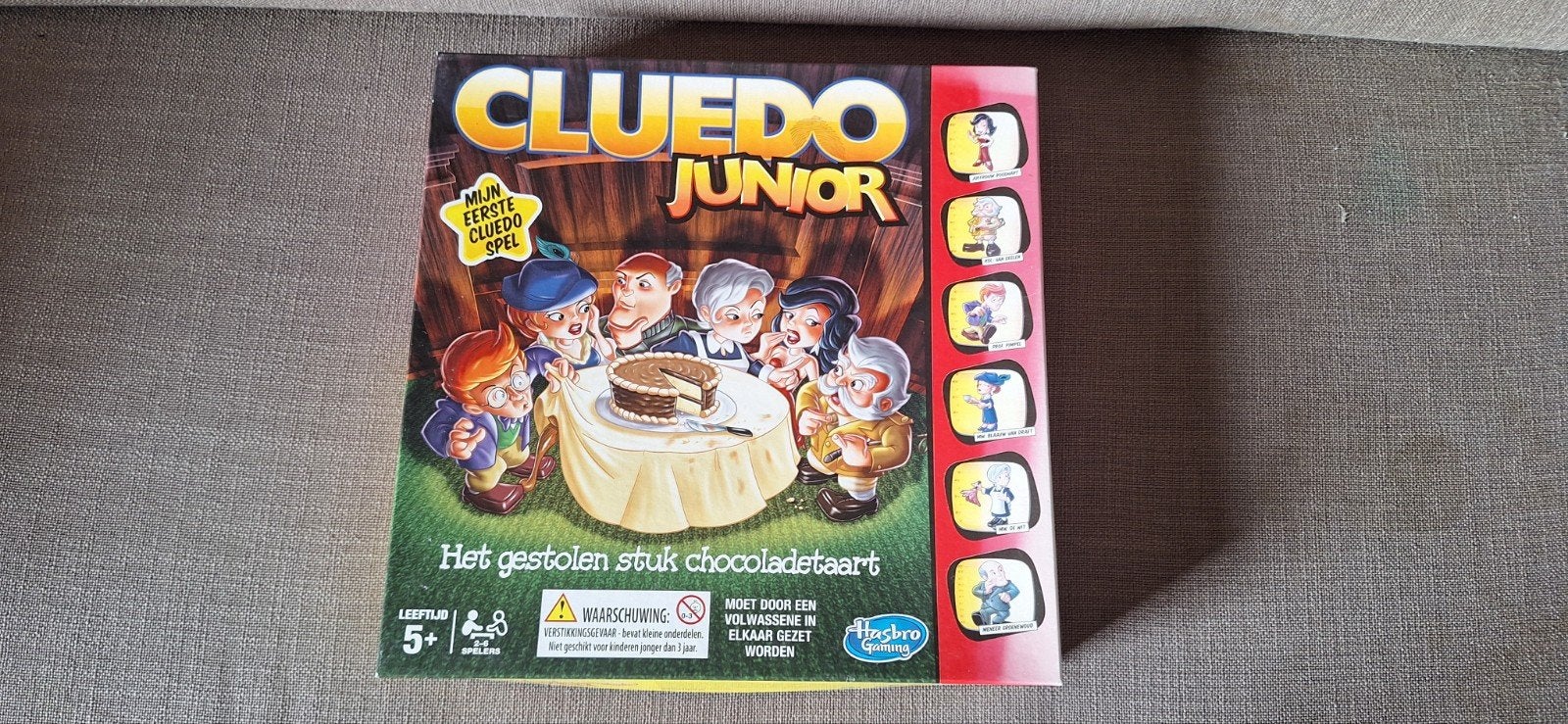 cluedo junior, Ophalen