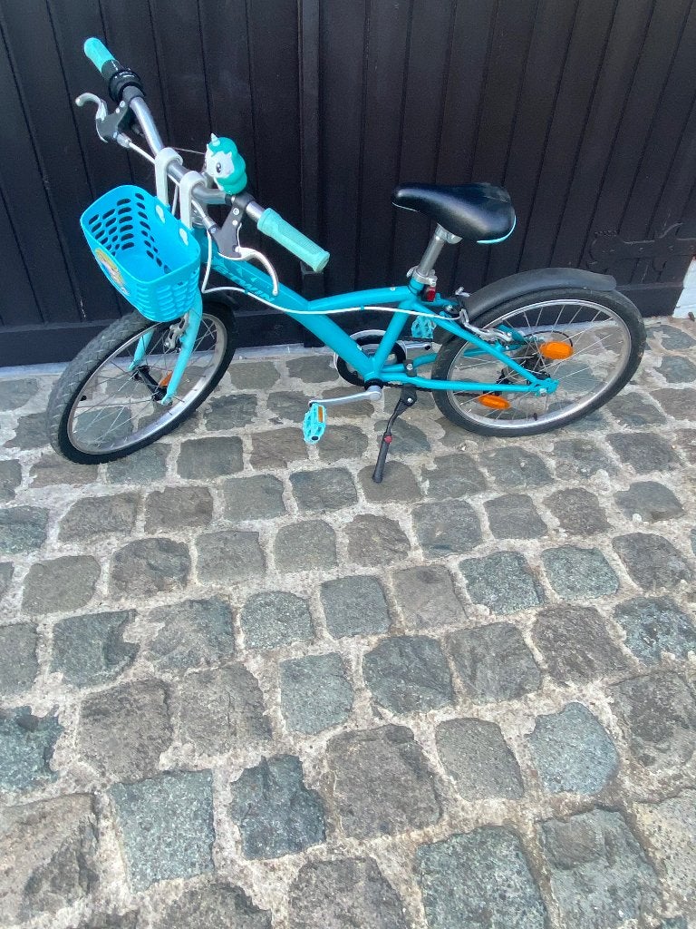 B-twin Meisjes Kinderfiets, Ophalen, Zo goed als nieuw, B-Twin