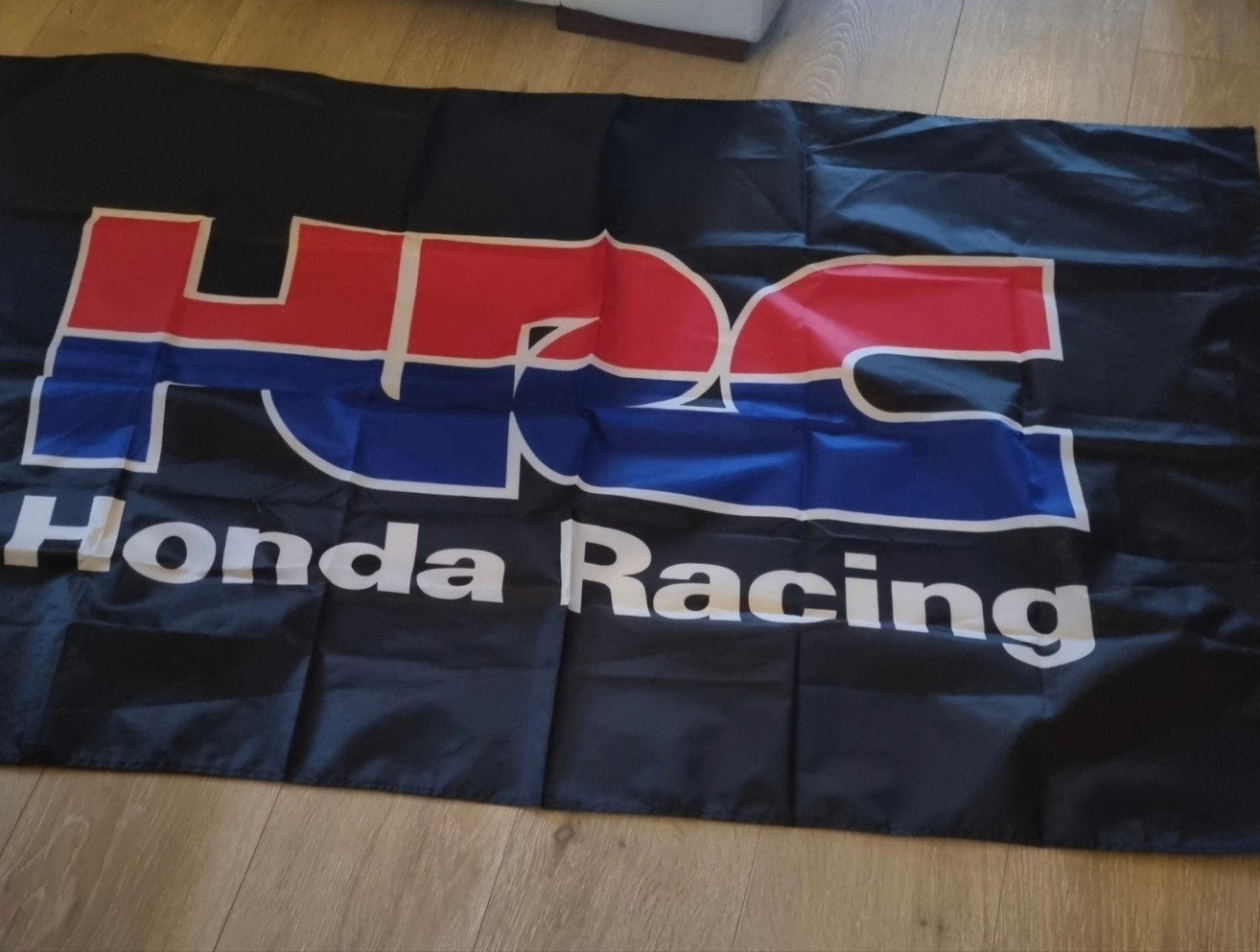 Vlag 150cm X 90cm HRC HONDA RACING, Diversen, Ophalen of Verzenden