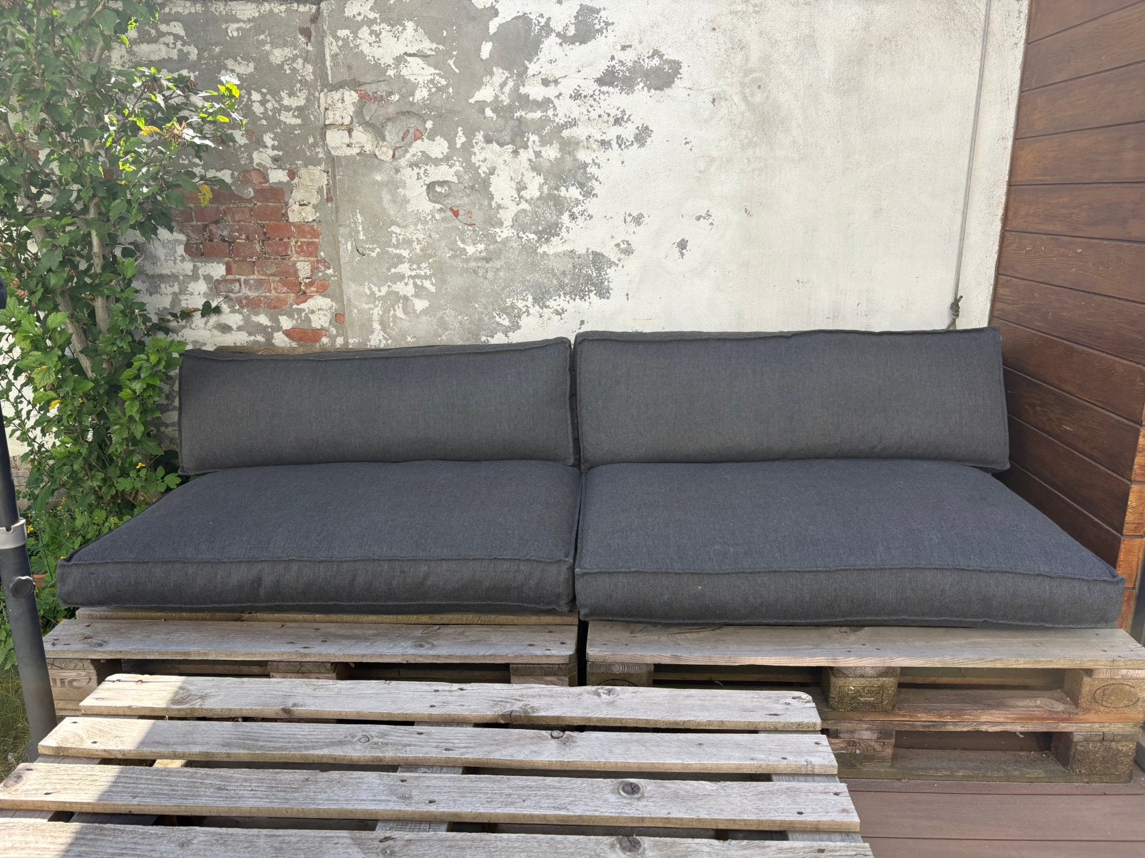 Pallet lounge set, Ophalen, Zo goed als nieuw