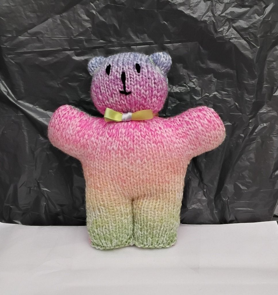 ourson , peluche, nounours , 20 cm haut , noir et blanc, Kinderen en Baby's, Speelgoed | Knuffels en Pluche, Beer, Nieuw, Middelgroot (20 tot 80 cm)