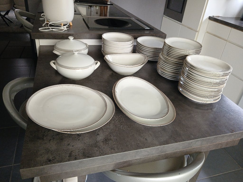 Eetservies, Maison & Meubles, Cuisine | Vaisselle, Enlèvement, Utilisé, Céramique, Assiettes(s)