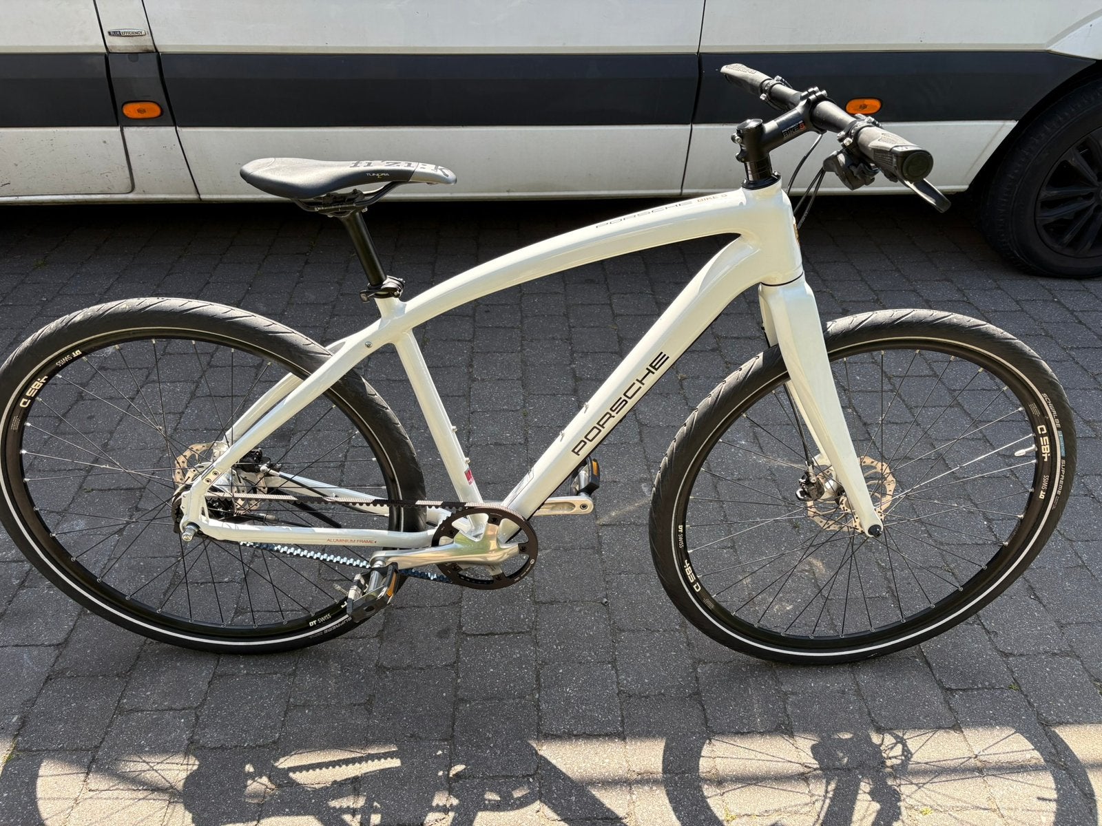 Orginele Porsche fiets riem maat S, Fietsen en Brommers, 45 tot 49 cm, Ophalen, Nieuw, Schijfrem