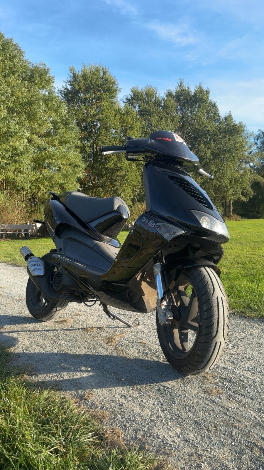 Aprilia sr50 a klasse, Fietsen en Brommers, Ophalen of Verzenden, Zo goed als nieuw