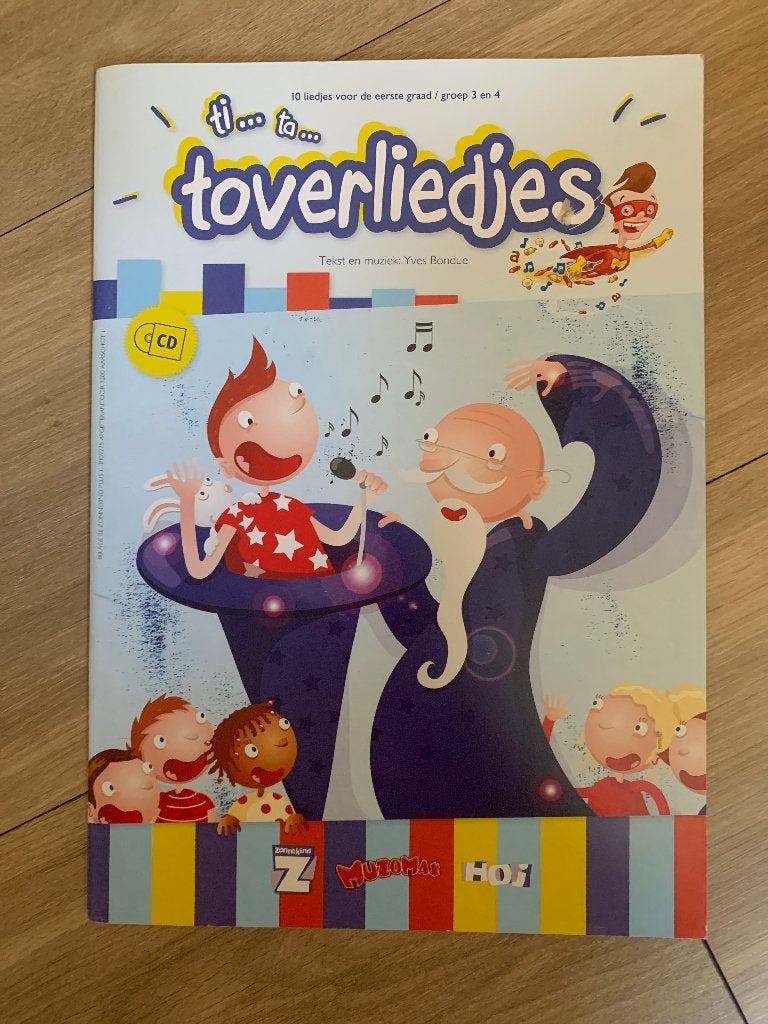 Ti… ta… toverliedjes, Livres, Livres scolaires, Enlèvement, Utilisé, Musique, AVERBODE
