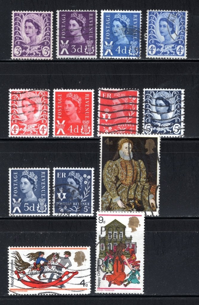 GROOT BRITTANIE Lot 1968 gestempeld, Postzegels en Munten, Postzegels | Europa | UK, Verzenden, Gestempeld