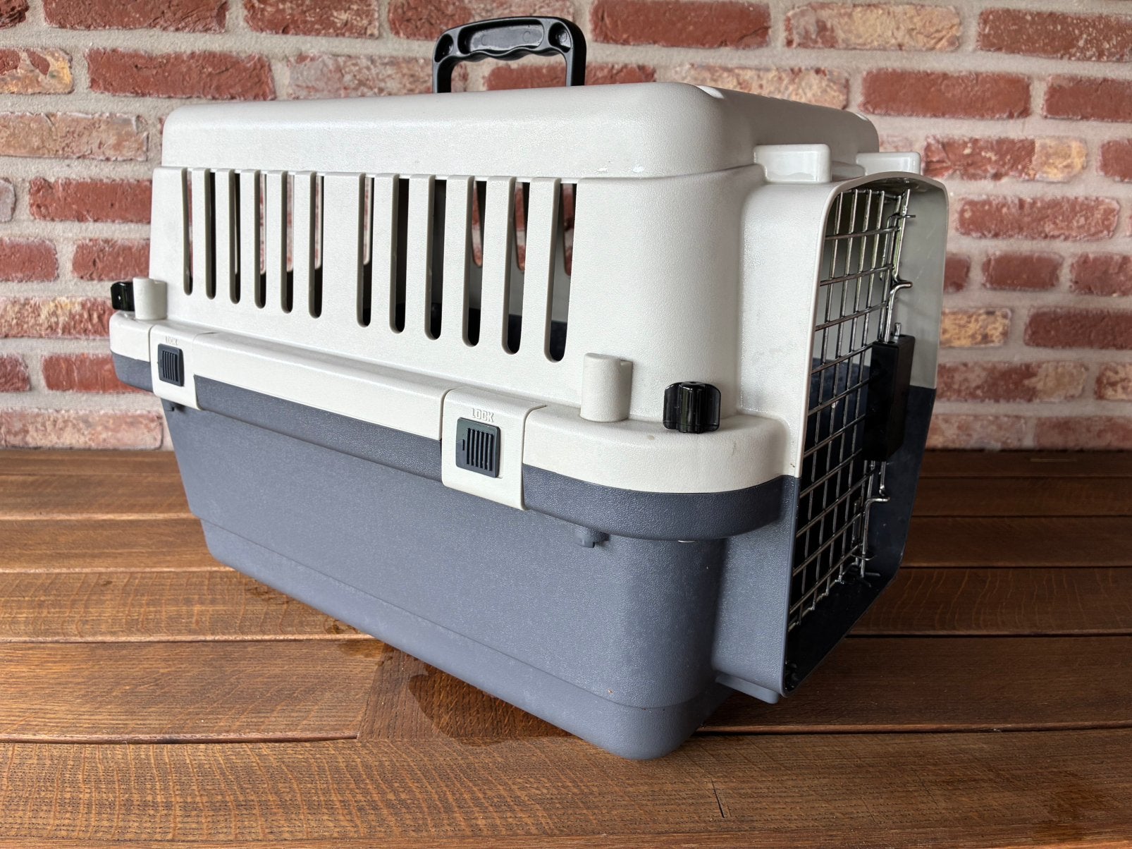 Transportbox, bench voor kat of kleine hond, Dieren en Toebehoren, Ophalen, Zo goed als nieuw