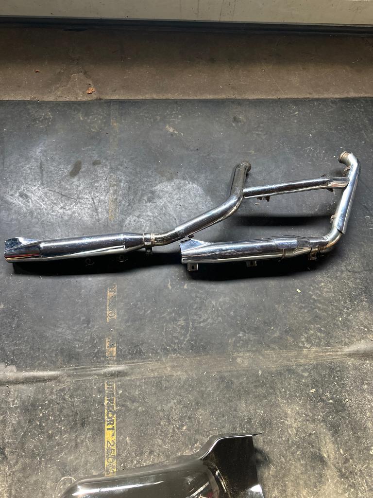 Uitlaatset evo softail, Niet ingevuld, Gebruikt, Niet ingevuld, Ophalen of Verzenden