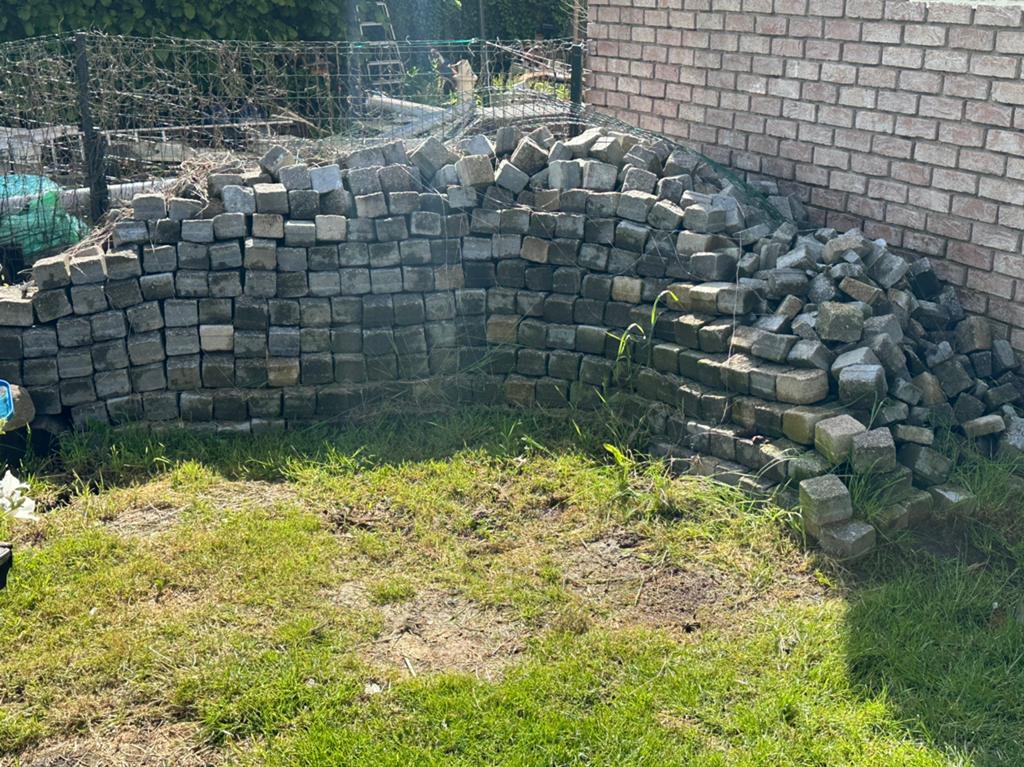 Pavés à vendre, Béton, Enlèvement, Utilisé, Autres types