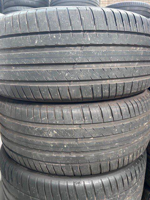 2 banden Michelin Pilot sport EV 255 45 21 inch demo 6-7 mm, Gebruikt, 255 mm, -, -