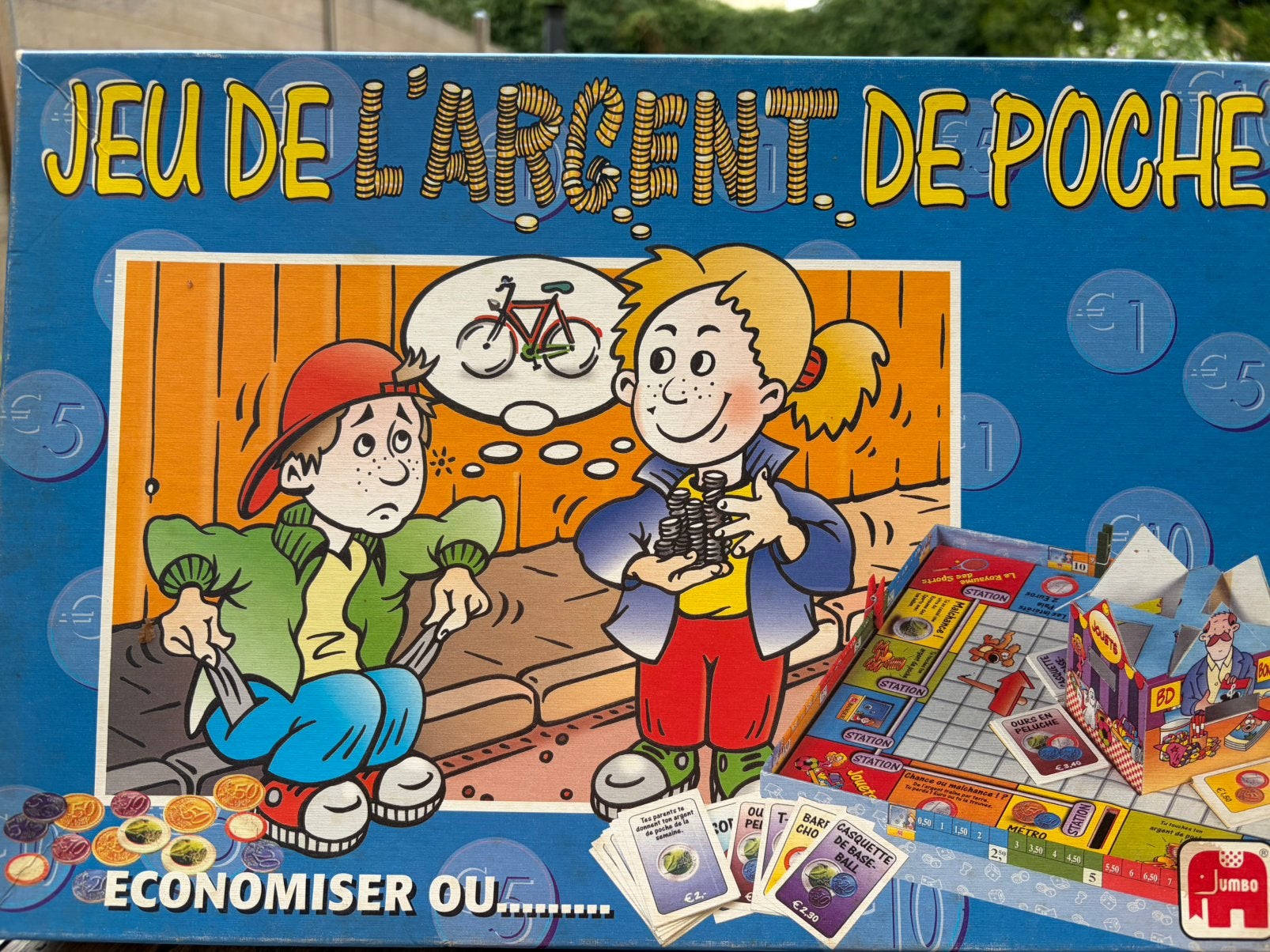 Jeu de l’argent de poche, Ophalen, Gebruikt