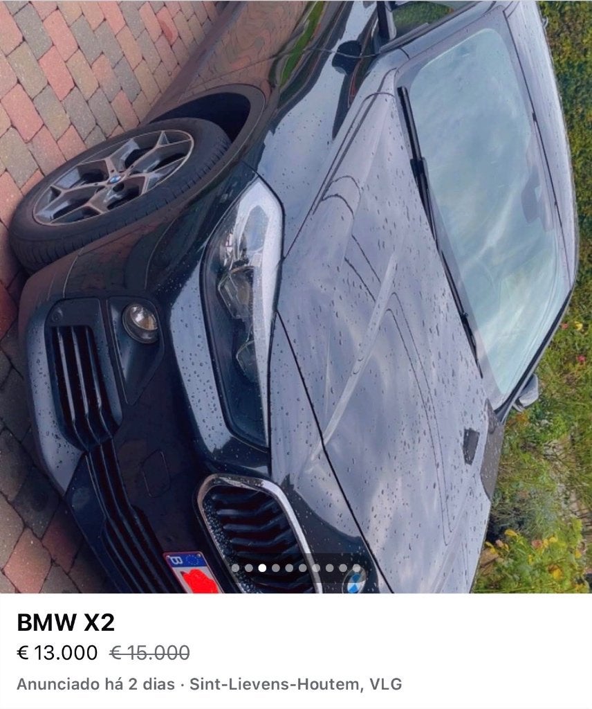 BMW x2 uit het jaar 2019, Auto's, X2, Beige, Zwart, Leder