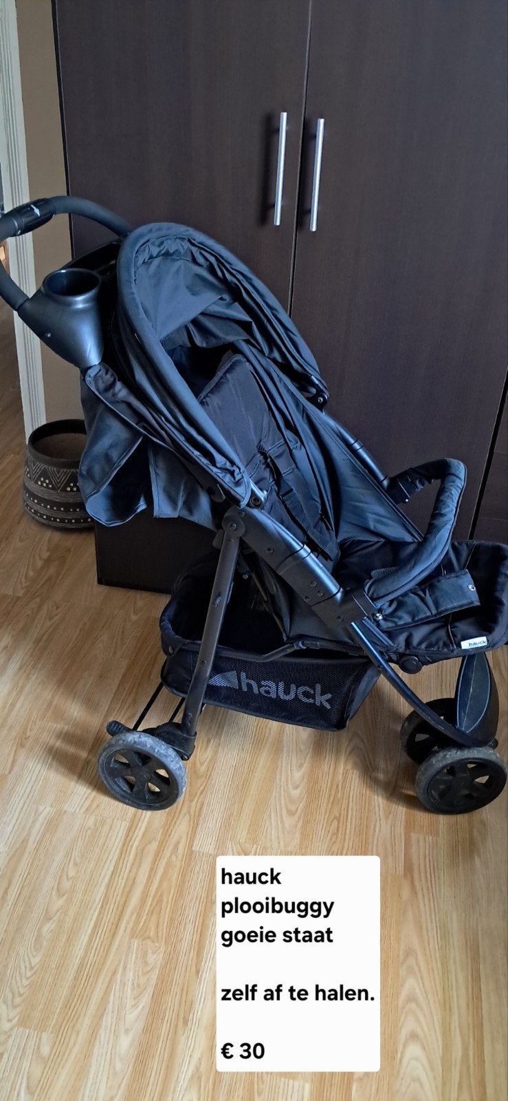 Hauck plooibuggy, Kinderen en Baby's, Ophalen